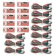 WMYCONGCONG 10 PCS Mechanical Endstop Limit Switch with Cable Compatible Red 