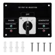 Sekelo AC Rotary Switch Panel 2 Position 120V 30A- Efficient Power Management...