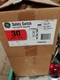 GE Safety Switch Disconnect 30A 240V 3 Pole Non-Fusible THN3321 New