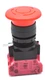IDEC HW-F01 CONTACT BLOCK WITH RED EMERGENCY STOP SWITCH