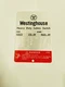 NEW WESTINGHOUSE 30 AMP FUSED SAFETY SWITCH 600 VAC  3 PHASE  RHFN361 3R