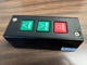 3 Button Open-Close-Stop Access Control Station Commercial Garage Door Wall Nema