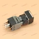 One New white Push switch button For Fuji AH165-SLW11E3 Fast Delivery