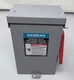 Siemens Enclosed Switch 30 AMP Indoor Enclosure GF221NAU