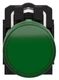 Schneider XB5AVG3, 22MM, 110 to 120 VAC, LED, Green Pushbutton Pilot Light, 1pc