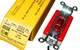 Hubbell 1223-PL 3-Way Red Pilot Light Handle 20A 120V Toggle Switch Vtg. USA NOS