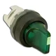 ABB M3SS1-11G Selector Switch Operator, 22 mm, Maintained, Green, 3 Positions