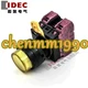 1PC NEW IDEC Yellow button switch with light YW1L-M2E02QM3Y YW-DE YW-E012B #YM