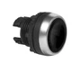 Baco Controls L21AA03-3E11 22mm Black Flush Mom Chrome Bezel PB MFGD