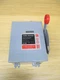 Cutler Hammer DH361UDK Eaton Safety Switch Single Knockout