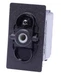 V2D1A60B Momentary On-Off V Series Rocker Switch, Carling, Single Pole
