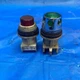 FUJI ELECTRIC PUSH BUTTONS AH30-L2 H3 H.D 600VAC (LOT OF 2)