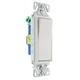 HUBBELL RSD115ILWZ LIGHTED DECORATOR ROCKER SWITCH, 1-POLE, 15A, 120/277V, WHITE