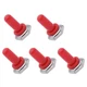 mxuteuk 5pcs Red 12mm Rubber Rocker Toggle Switch Knob Hat Waterproof 