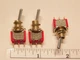 3 C&K 7101SYZQE 7000 Series SPDT ON-NONE-ON Miniature Toggle Switches 5A @ 120V 