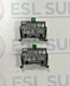 Lot of 2 ABB MCB-10B Contact Block 1NO Rear Mount Screw Terminal 690V