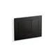 Kohler 8857-BL Matte Black BEVEL In Wall Face Plate K-8857-BL