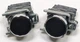 Lot of 2 Schneider Black Momentary Push Button Assembly ZBE-101 Contact Block