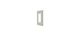 Deltana SWP4754U15 Switch Plate; Single Rocker; Satin Nickel Finish