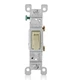 ⚡️(Set of 10) Leviton 1451-2IM 15 Amp Ivory Single Pole Toggle Switch Grounding