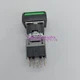 1PCS Fuji Green Illuminated Button AH164-TL AH164TL New