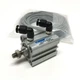 Mindman MCJA-11-25-20M Compact Air Cylinder &Oslash;25 Bore, 20mm Stroke w/Reed Switch