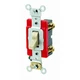 Leviton 20A Quiet Grounding Toggle Switch X Heavy Duty Spec Grade Ivory