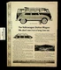 1962 VW Volkswagen Station Wagon Sedan Vintage Print Ad 28079
