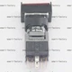 Pack of 5 New fuji AH165-TL5O11E3 Orange Pushbutton Command Switch