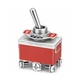 MGI SpeedWare Metal Toggle Switch | 20 Amp at 12VDC 125VAC | ON/Off/ON, 1-Pack