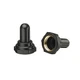 Ideal 774020 Rubber Toggle Switch Cover 0.62" Base Dia 0.93" H Pack of 2
