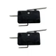 2x DEFOND DMC-1115 Lever Micro Switch 2-Pins 15A 250VAC Normally Closed