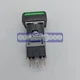 1PCS Fuji Green Illuminated Button AH164-TL AH164TL New