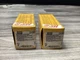 LOT OF 2 HUBBELL CS120W SINGLE POLE TOGGLE SWITCH 20A 120/277V SIDE WIRE #117N58