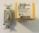 HUBBELL HBL1201I Toggle SWITCH 15 Amp 120-277 VAC Ivory