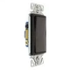 EATON COOPER 7503B-SP-L DECORATOR ROCKER SWITCH, 3-WAY, 15A, 120/277V, BROWN