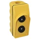 Dayton 20C805 Pendant Station, Yellow, 2 Speed