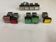 Lot of 9 Mix PushButton Switch Lamp Fuji Electric AH164-TL