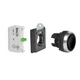 Baco Controls L21AA03-1E10 22mm Black Flush Momentary Pushbutton MFGD