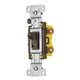 BRYANT RS315 Wall Switch,Brwn,15A,3-Way Switch,1/2 HP 49YZ75