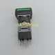 1PCS Fuji Green Illuminated Button AH164-TL AH164TL New