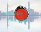 5PC NEW  Schneider Red flat head button head ZB4BA4 Free shipping*.