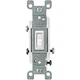 Leviton 2653-2W AC Quiet Switch 15 Amp, 120V, 3W, Residential, White