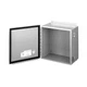 HOFFMAN A12108CH Enclosure,Mtlc,12In.Hx 10In.Wx8In.D 32FD88