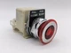 Square D 9001-KM1 Illuminated Push Pull Button Red Series H 110-120V Panel Mount