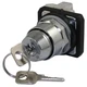 Dayton 30G315 Non-Illum Selector Switch, Chrome, 2P, 10A
