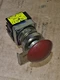 REES 40102-102 RED EMERGENCY STOP BUTTON W/ CONTACT BLOCK  50703NO-NC 50701 A NO