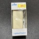 Leviton 15 Amp 120/277 VAC Decora  Single Pole Rocker Light Switch Almond