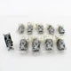 Hubbell CS1203GY Gray Commercial Toggle Light Switches 3-Way 15A 120/277V 10pcs
