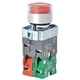 DAYTON 30G202 IllumPushButton,FullVolt,Red,1NO/1NC 30G202